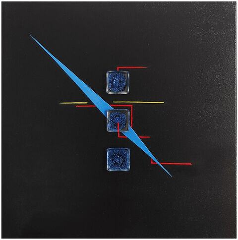  Intermède 300 / 2022 / (30x30)
lacquer on metal & resin
